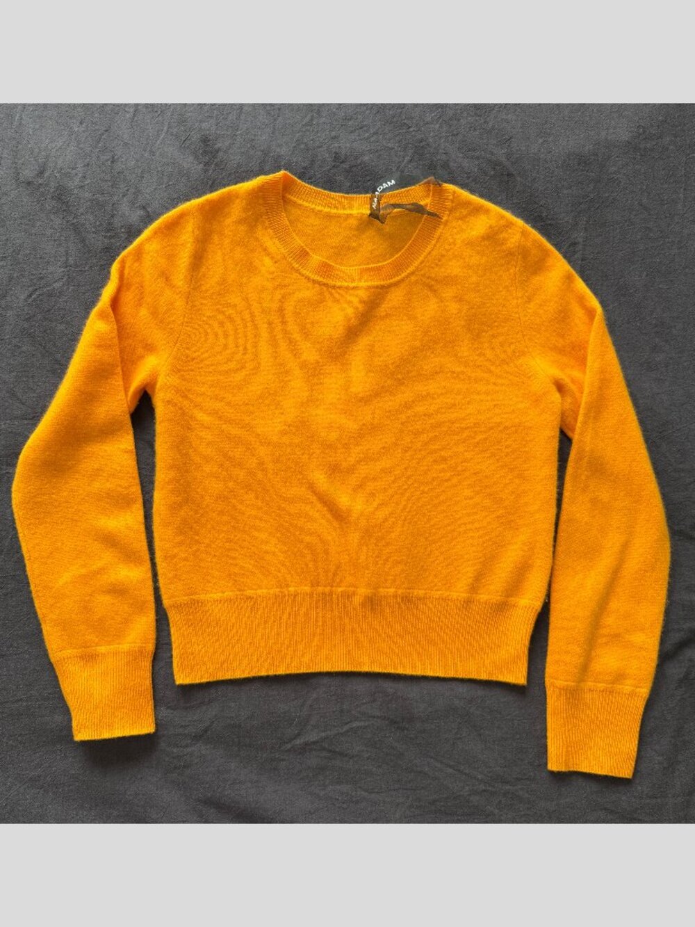 NAADAM The Original Cashmere Crewneck Sweater Orange Size S